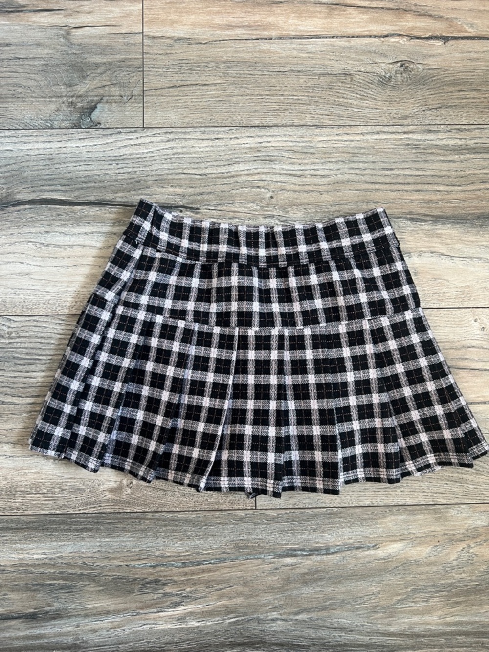 Abercrombie Kids Plaid Pleated Skirt